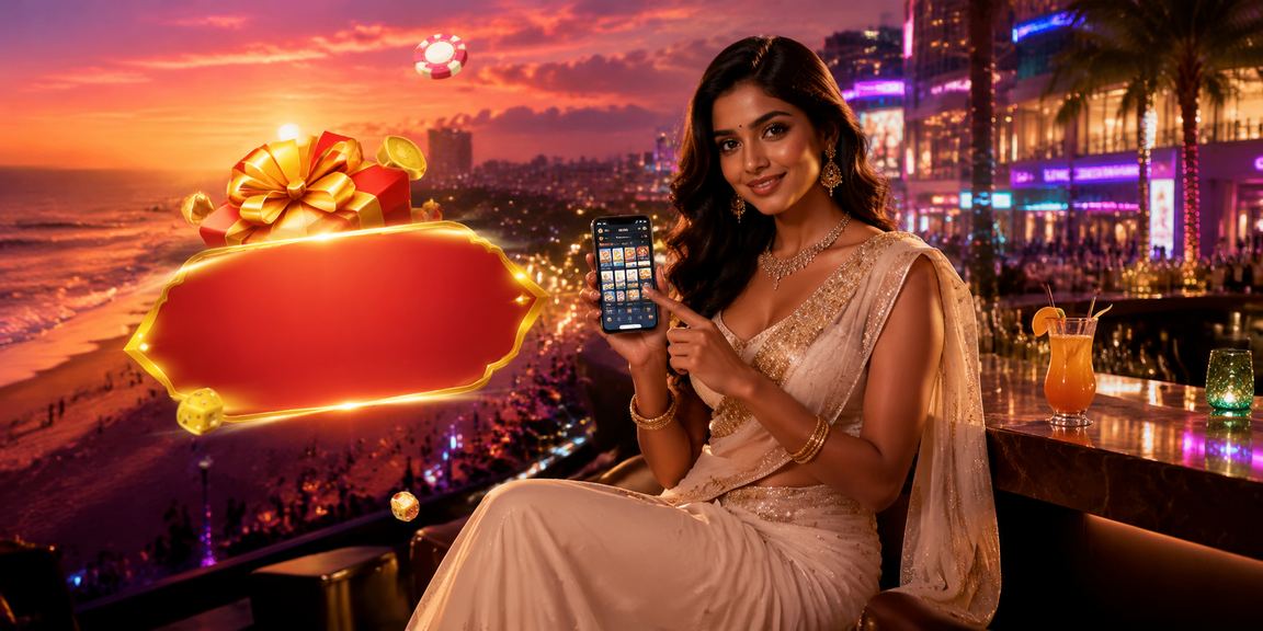 VIP user accessing casino benefits on mobile device in Chennai
