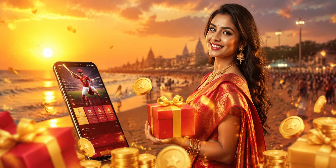 Chennai sports betting in red and gold theme
