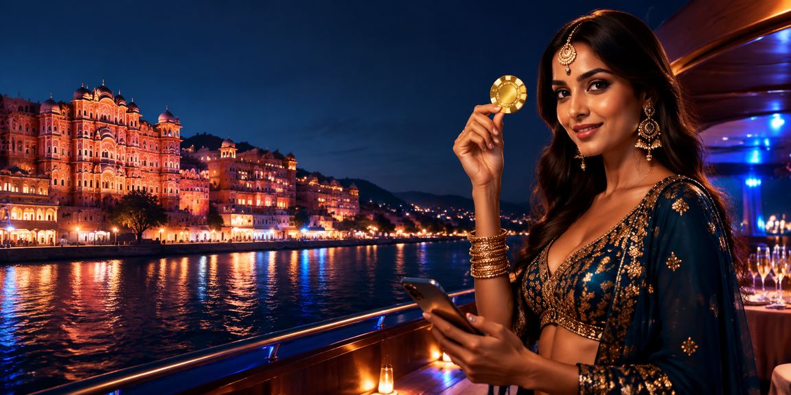 VIP member enjoying exclusive casino bonus event in Jaipur