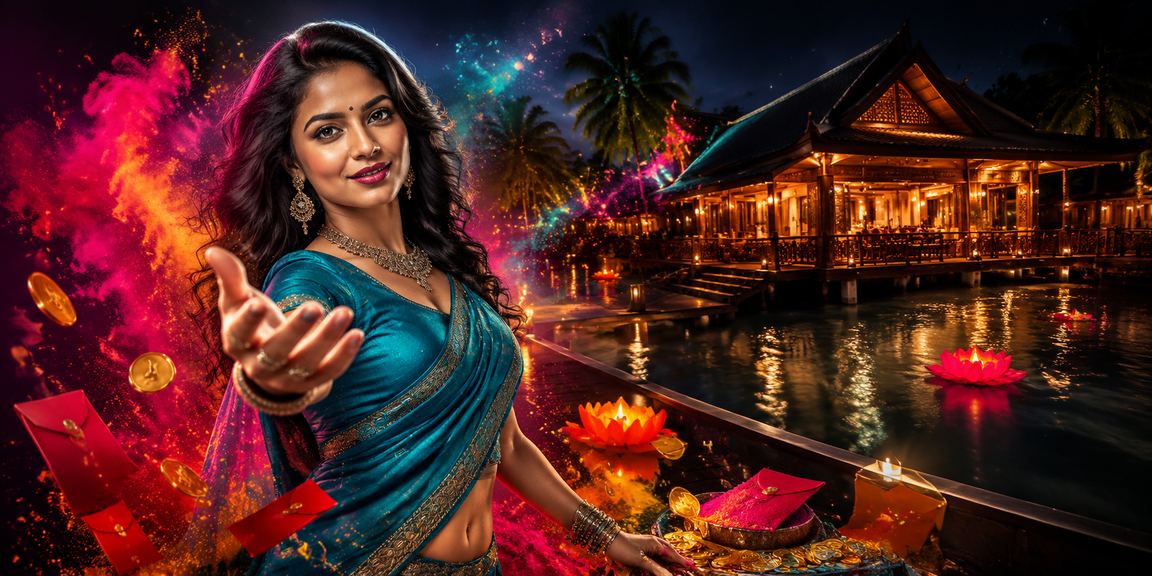 Festive promotion with red envelopes in Kerala